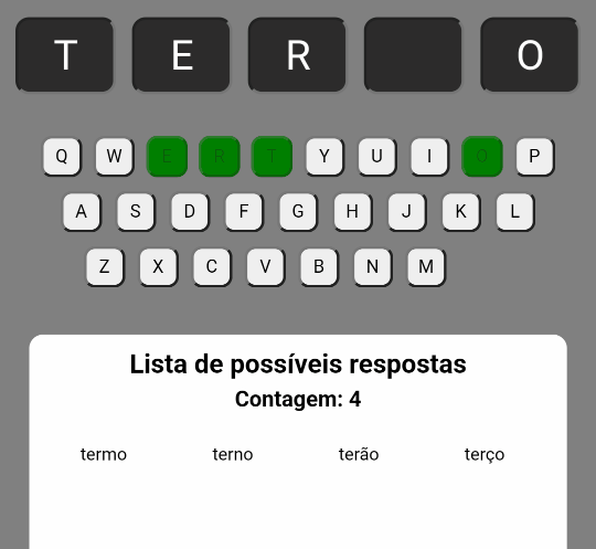 Correct answer example